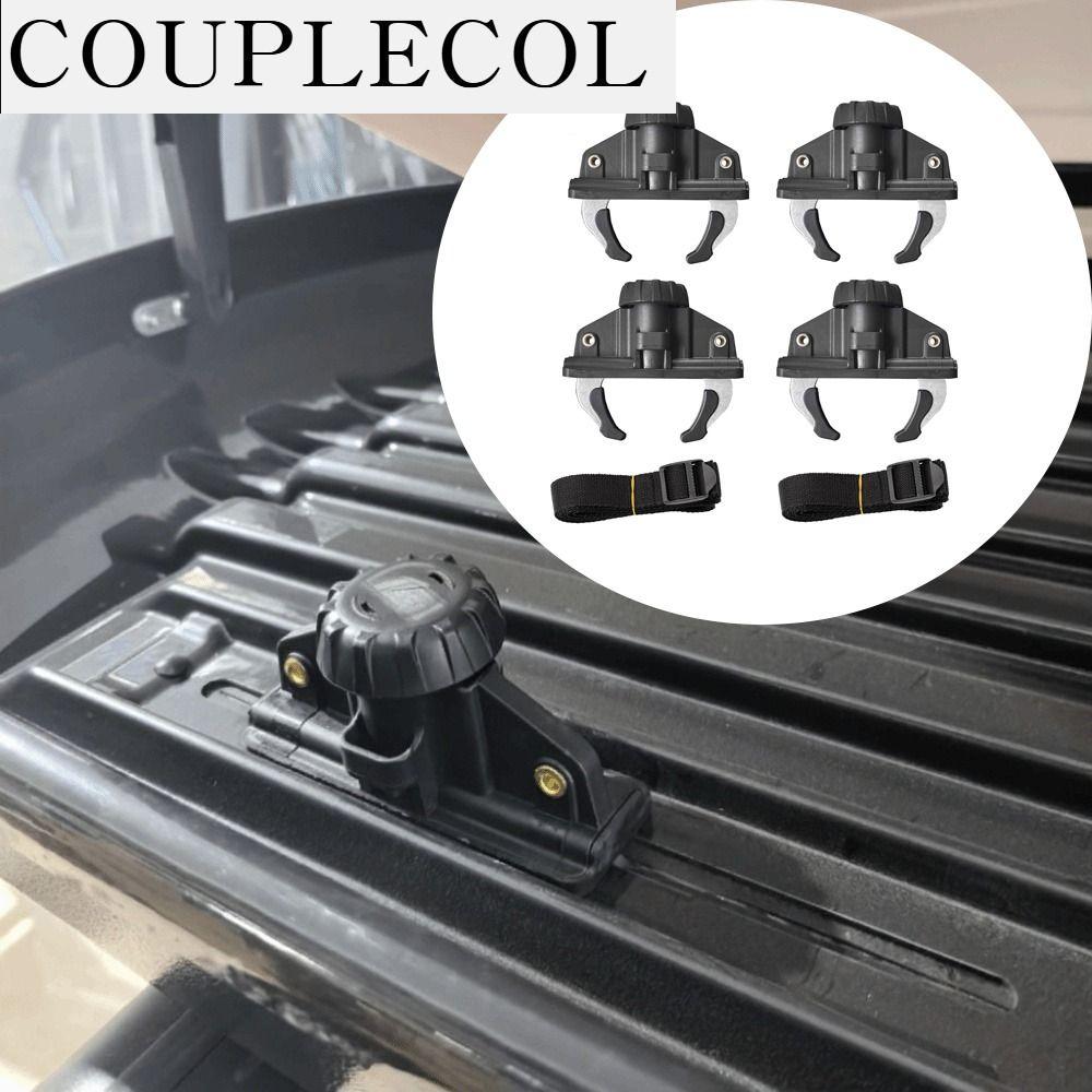 COUPLECOL Độ bền cao Kẹp cố định hộp trên nóc xe Lắp đặt nhanh chóng Có thể điều chỉnh Khóa gắn Clip cố định Những Clip Tuyệt Vời Kẹp tháo nhanh Hộp đựng đồ trên nóc xe Giá 695,312 Đồng*Miễn phí vận chuyển
