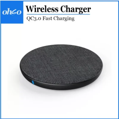 OHSO Airpower 3 QC3.0 Fast Charging QI Wireless Charging Pad Wireless Charger Quick Charge 10W for iPhone Samsung Huawei Xiaomi