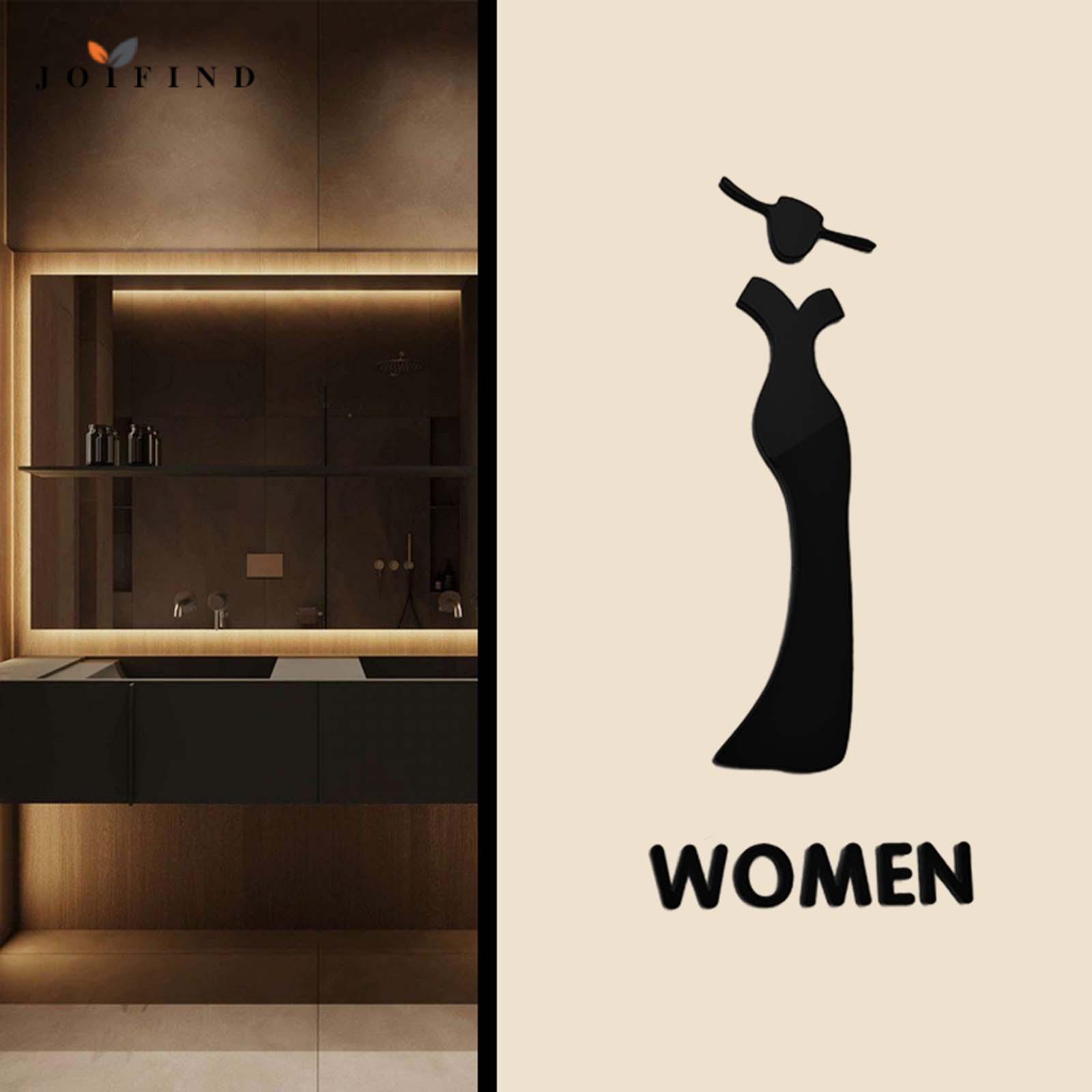 Homyl Sleek Bathroom Sign for Home And Office Enhancement ราคา 1,329 บาท*ส่งฟรี