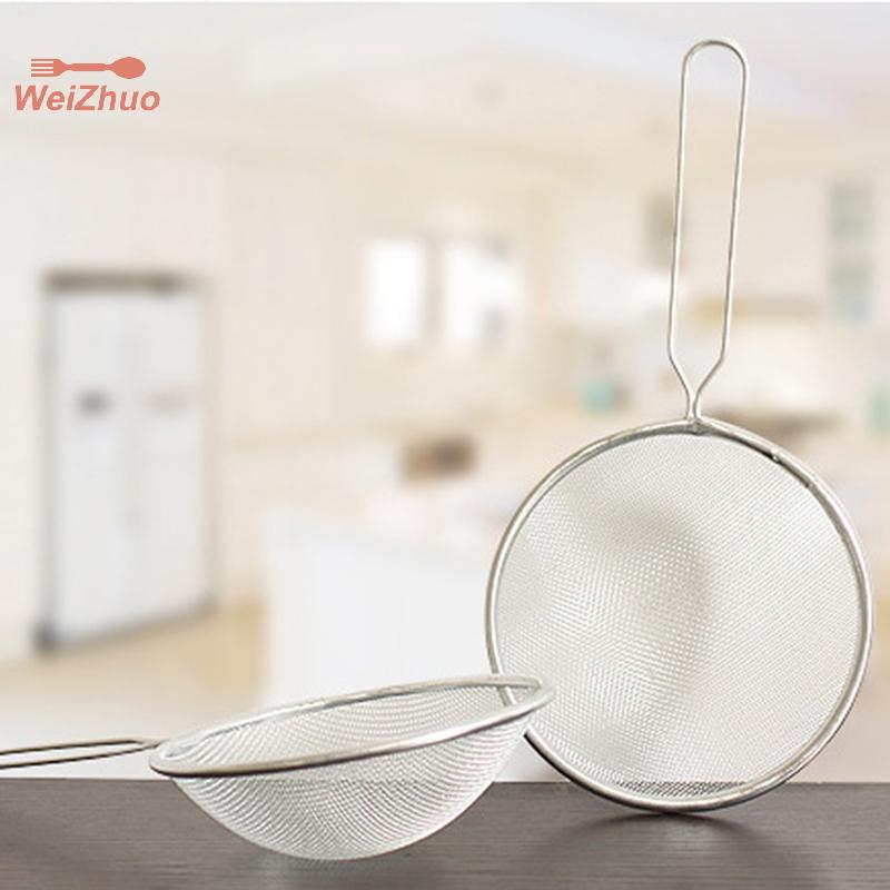 WeiZhuo 1 cái rây thép không gỉ rây dầu rây lưới dầu rây sữa đậu nành