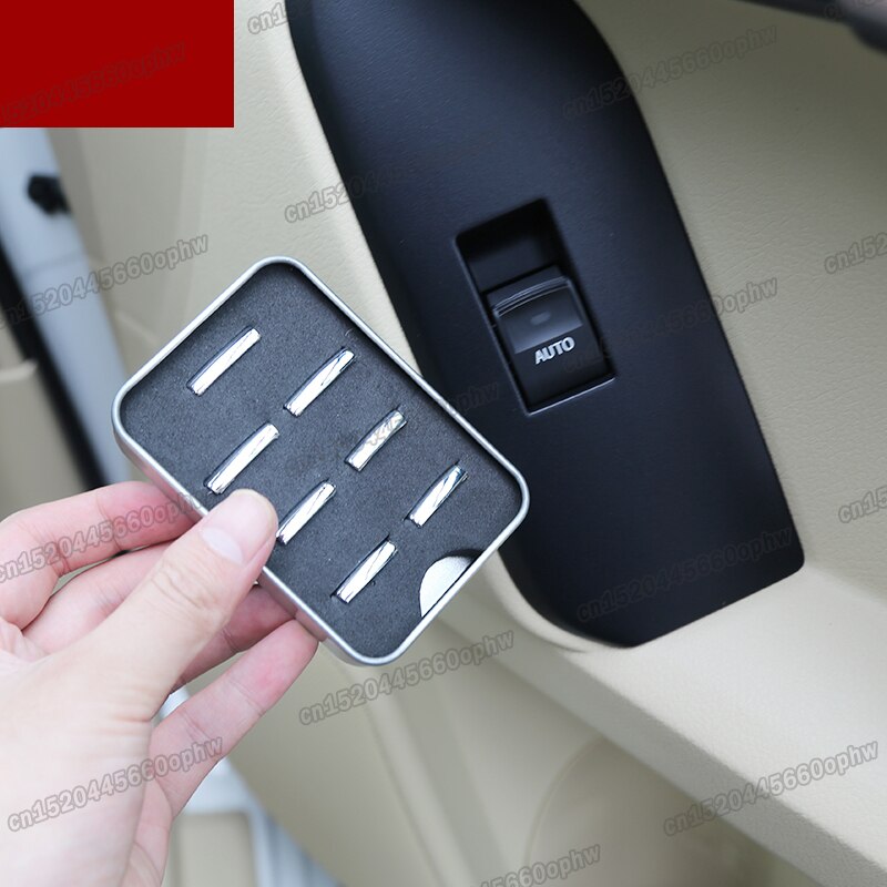 Công tắc cửa sổ xe nút điều khiển trims cho toyota land cruiser prado 2010 2012 2013 2015 2016 2017 2018 2019 2020 150 2021 j150