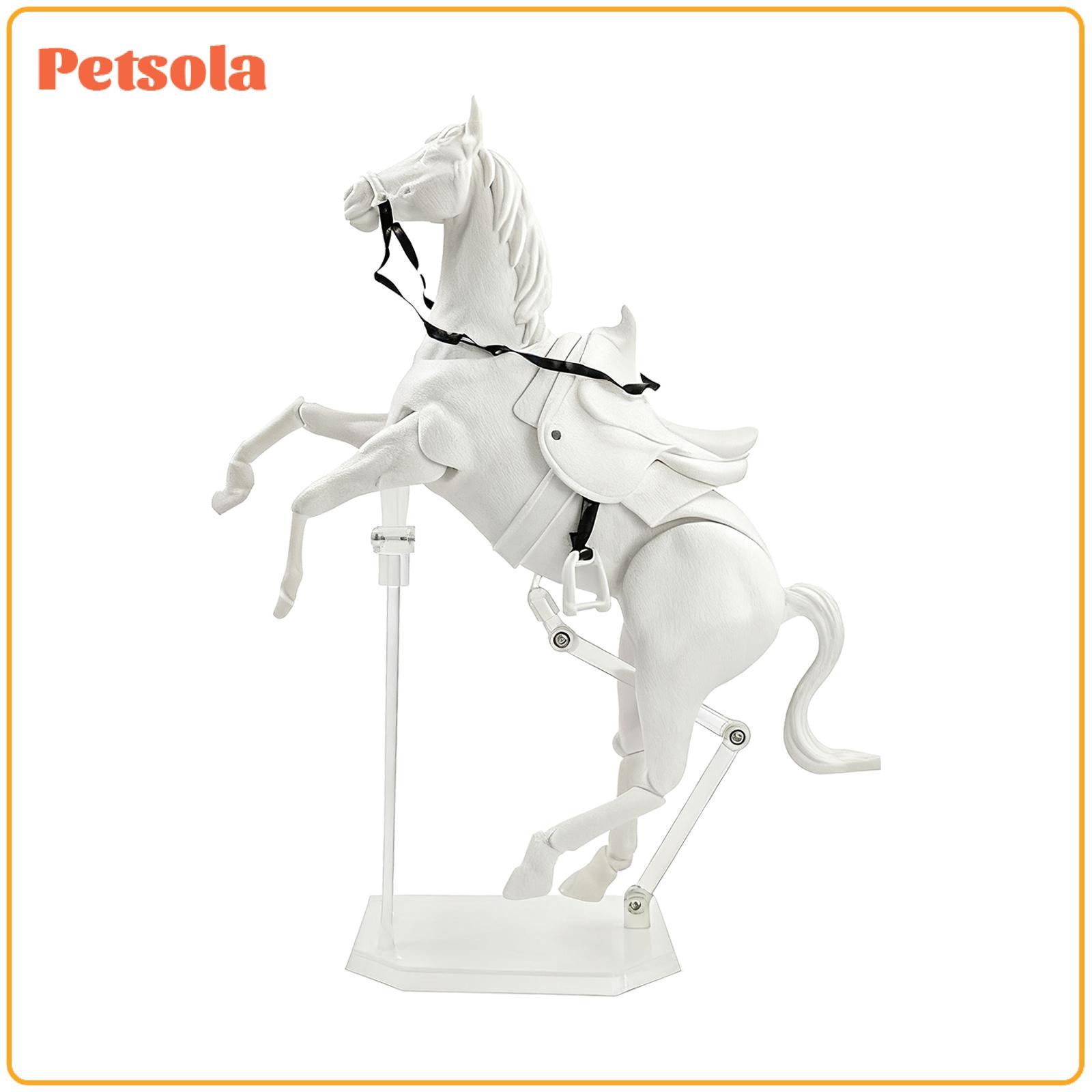 Horse Figure Model Farm Animal Model with Movable Joint for School Projects Micro Landscapes Miniature Scenes Party Favors ราคา 1,358 บาท*ส่งฟรี