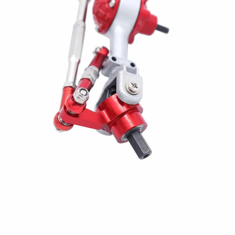 WPL Metal Gear Axle Front & Rear Bridge Axle for 1/16 C14 C24 C34 C44 B14 B24 4WD 6WD RC Truck Car U