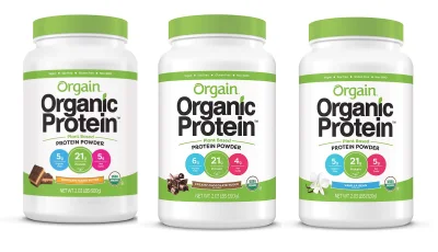 Orgain Vegan Plant Protein Powder 2Lbs (Select Flavour)