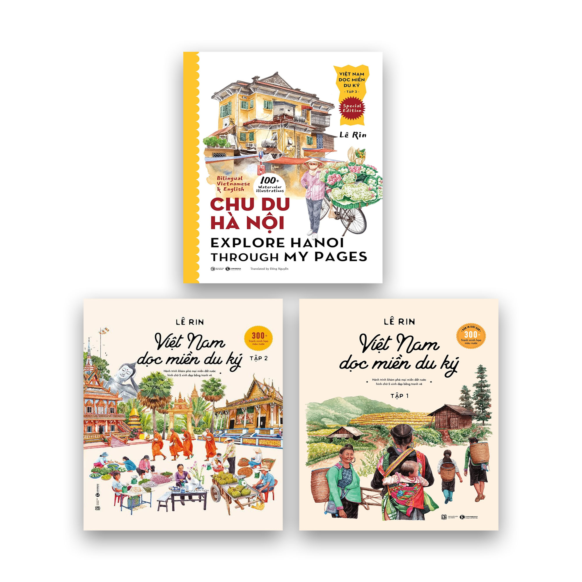 Sách - Combo Việt Nam dọc miền du ký 3 cuốn