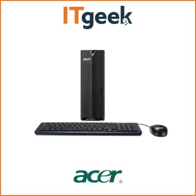 Acer Aspire| XC-830 (J5040D41T) | Intel Pentium QC J5040 | 4GB DDR4 2400MHz | 1TB HDD | Intel HD | Win 10 Home Mini Desktop