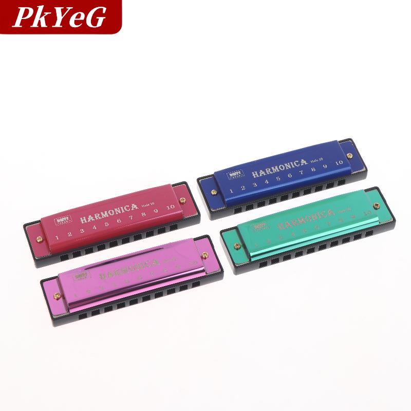 [COD] PkYeG Harmonica Key của C 10 Lỗ Diatonic Harmonica C Với Trường Hợp Cho Người Mới Bắt Đầu Sinh Viên Trẻ Em Quà Tặng Blues Với Trường Hợp