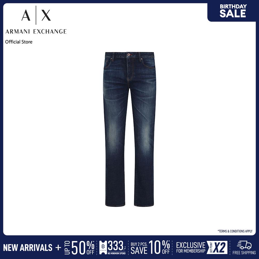 Armani Exchange Jeans Men XM000049-AF13098-MB001 Navy Blue ราคา 11,990 บาท*ส่งฟรี