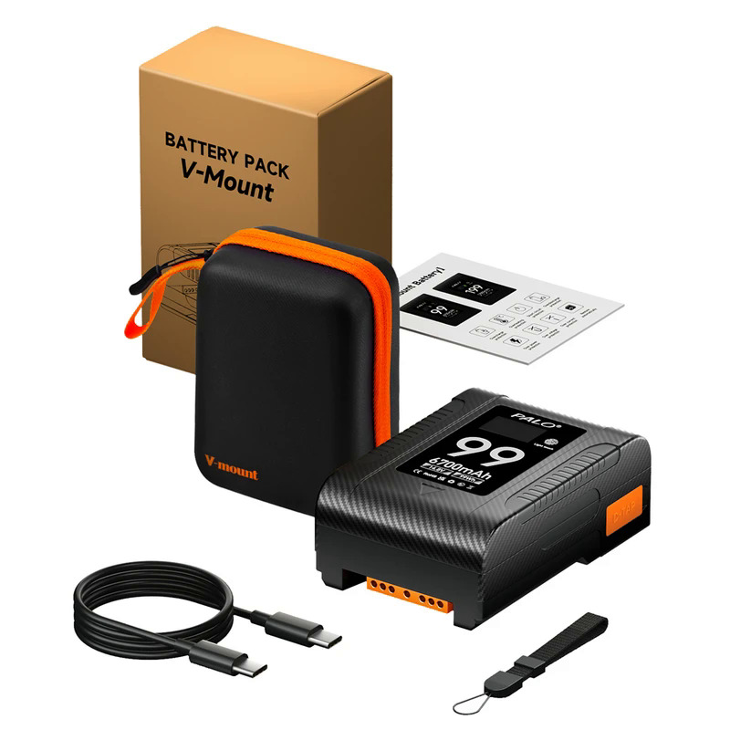 Brand new V Mount V-Lock BP-99 BP199 Battery PD 60W Fast Charging Mount V Bateries for SONY Camcorde