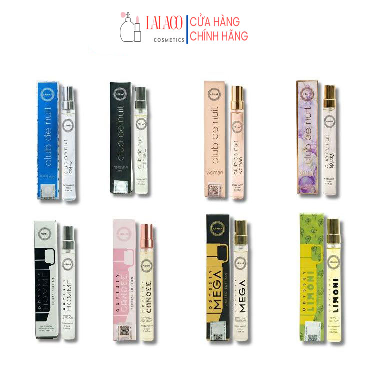 [Fullbox ] Nước Hoa 10ML ARMAF Club De Nuit Odyssey 10ml