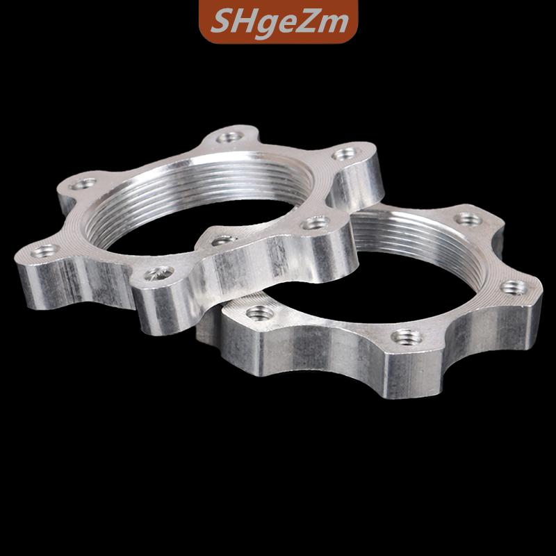 [COD] SHgeZm 2 chiếc trục Líp xe đạp bánh xe có ren đĩa phanh đĩa Bộ chuyển đổi mặt bích