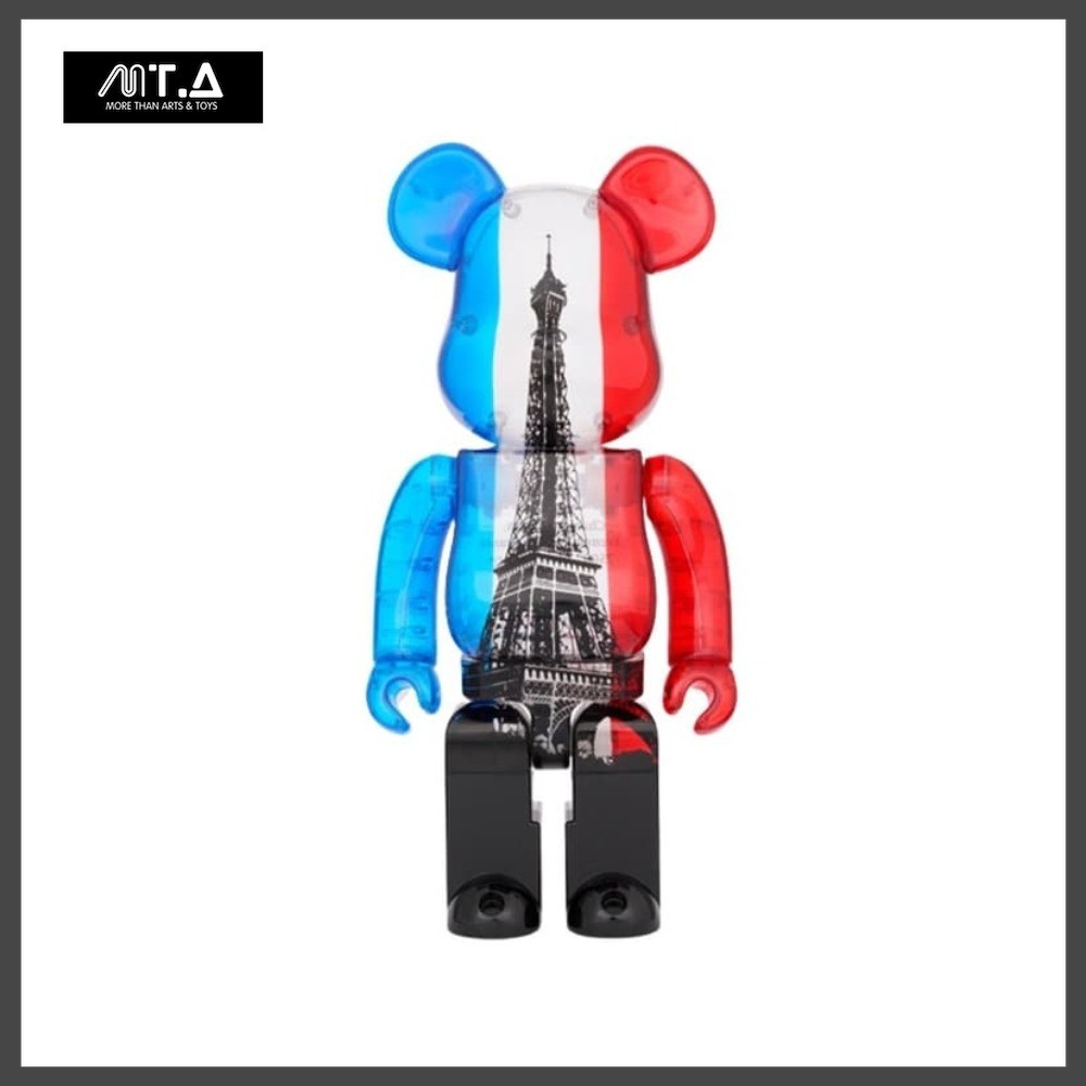 พร้อมส่ง🇹🇭 MTA. Bearbrick 2G Excusive Eiffel Tower 400% ราคา 6,502 บาท*ส่งฟรี