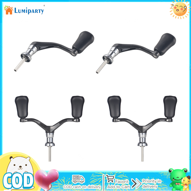 Spinning Reel Rocker Arm Handle, Fishing Reel Replacement Handle, Single/ Double Handle Reel Grips Rocker Arm, Compatible For 1000-4000 Model Fishing Reel ราคา 165 บาท*ส่งฟรี