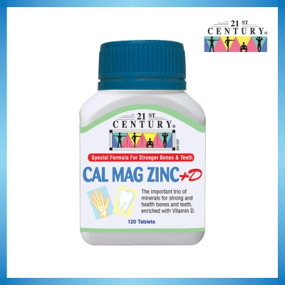 21st Century Cal Mag Zinc + D 120s