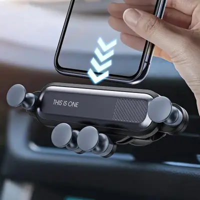 Universal Gravity Bracket Car Phone Holder Air Vent Mount Stand Clip For Smartphone in Car Holder