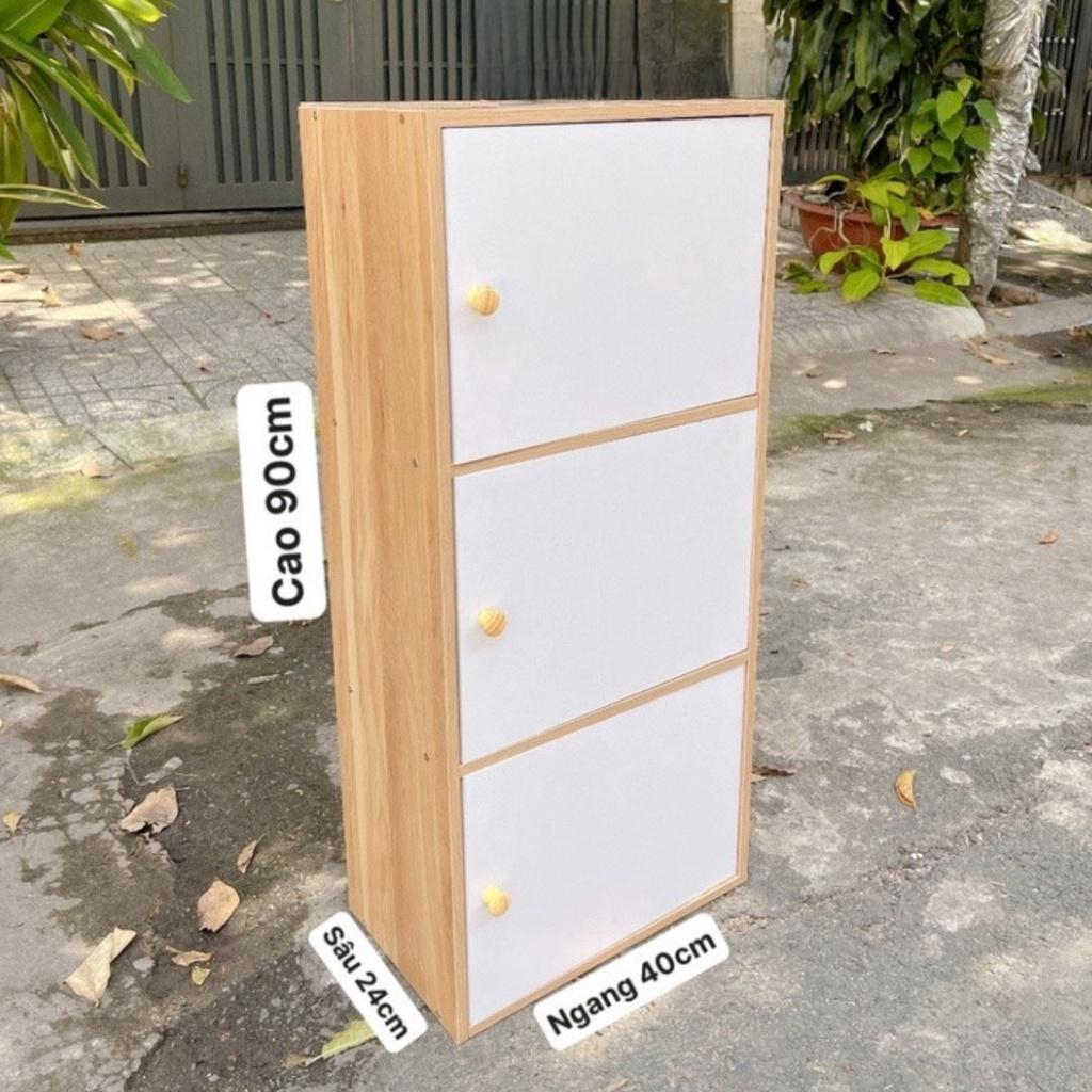 Tủ Để Đồ Đa Năng Phòng Khách, Phòng Ngủ Kiểu Dáng Thời Thượng, Gỗ MDF Chắc Chắn