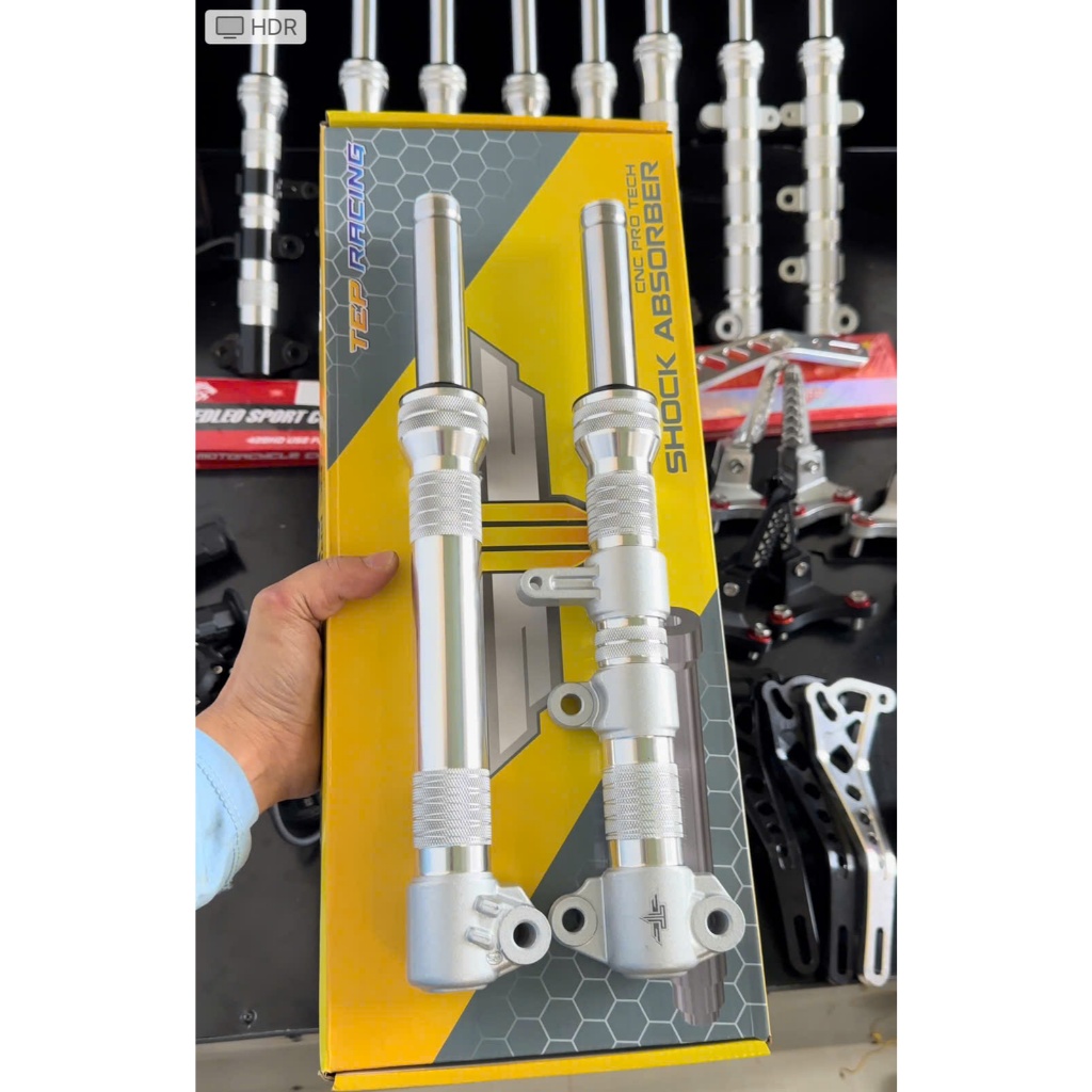 phuộc phay thái sirus cắt ty 6 phân 7 phân ( da làm lại dầu va loxo sẵn)