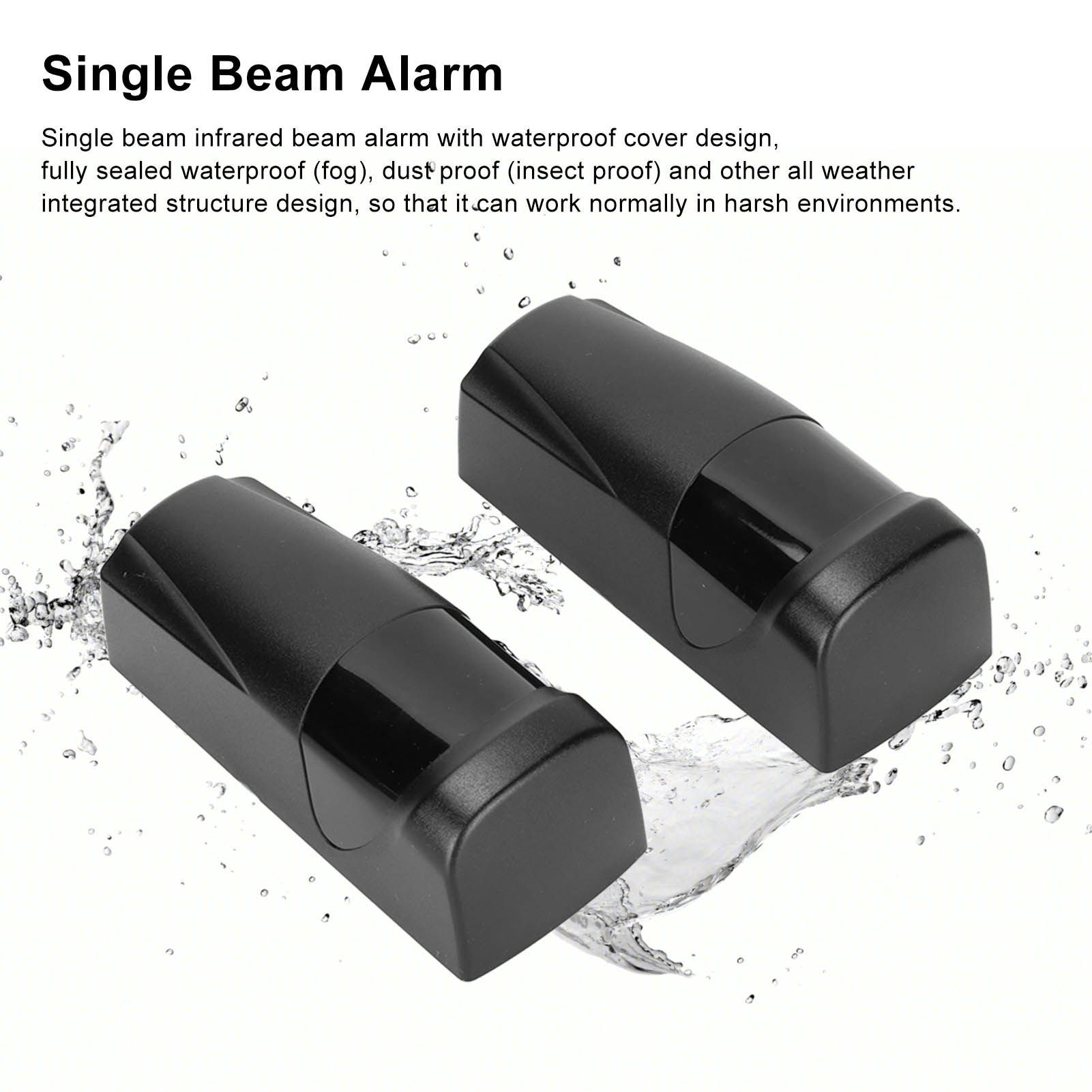 Cảm biến chùm tia hồng ngoại chùm tia hồng ngoại báo động không thấm nước đa năng dễ dàng cài đặt cho ngôi nhà