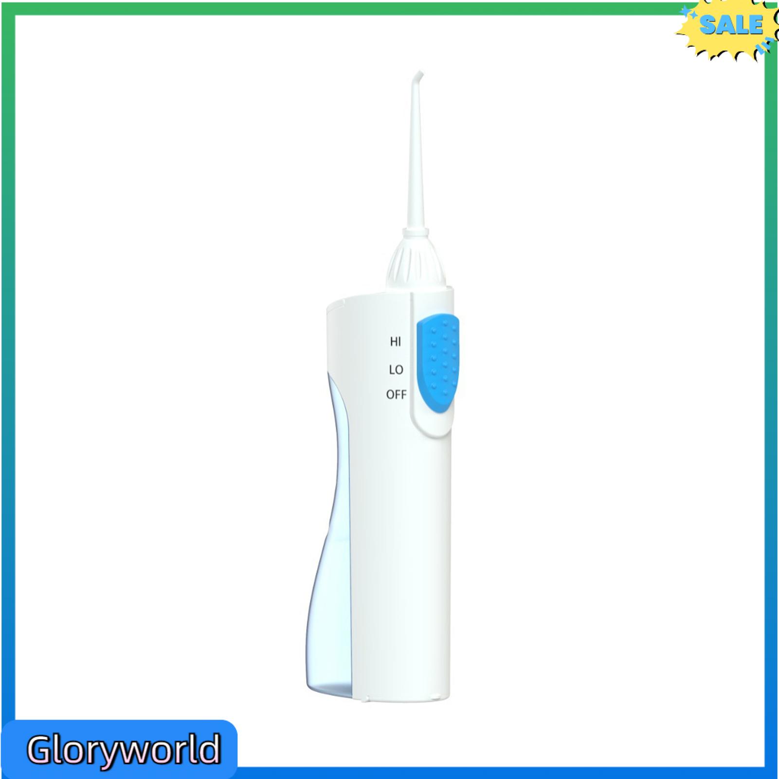 Gloryworld chỉ nha khoa nước xách tay chỉ nha khoa di động 200ml Xịt Miệng chống thấm nước Máy tăm nước nha khoa điều chỉnh áp suất làm sạch răng cho niềng răng nhà du lịch cầm tay điện tăm xỉa răng IPX7