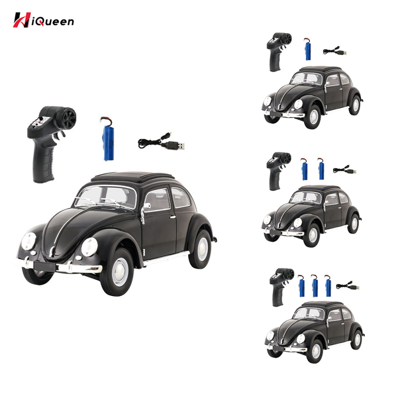 CXD D62mini 1:16 Full Scale Remote Control Car 2.4G RC Drift Car With Lights Retro Mini RC Climbing Car Model Toy Gifts For Kids ราคา 1,074 บาท*ส่งฟรี