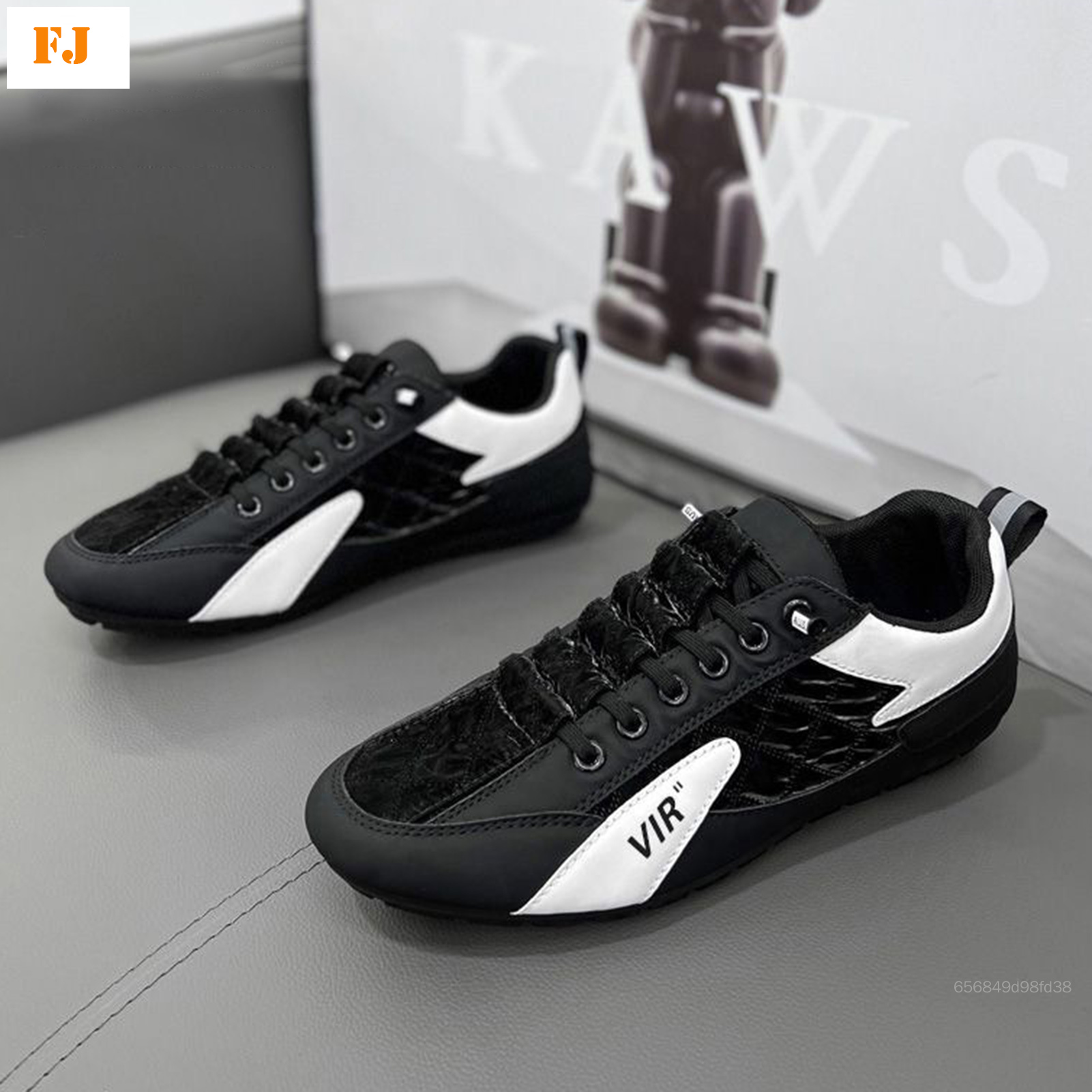 Breathable Athletic Shoes Comfortable Casual Fashion Sneakers Flats Shoes for Fitness Workout Running FJ-MY - 3