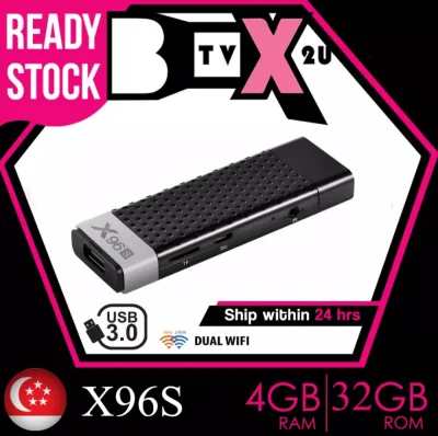 X96S 4GB 32GB Android 9 TV Dongle S905Y2 Quad Core 5Ghz Dual Wifi Bluetooth 4.2 H2.65 4K Smart TV Box Set-top box Media Player