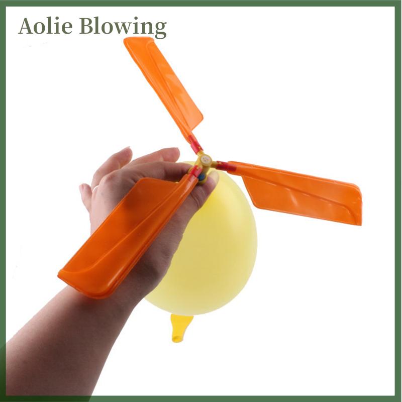 Aolie Truyền thống cổ điển bóng Máy bay trực thăng trẻ em bên túi phụ bay đồ chơi trẻ em