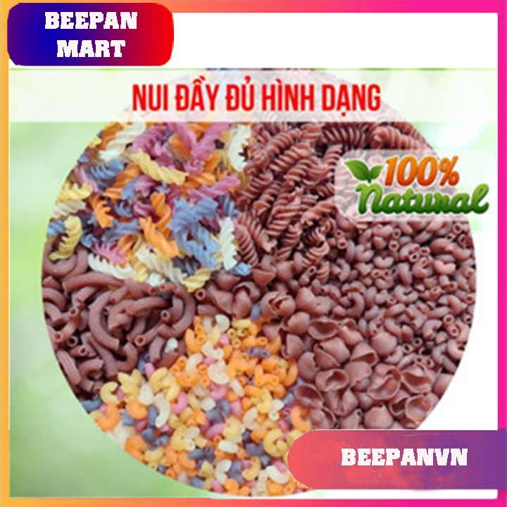 Nui Rau Củ Hữu Cơ 500g, Nui Gạo Lứt Cho Người Ăn Kiêng Eatclean, Bé Ăn Dặm