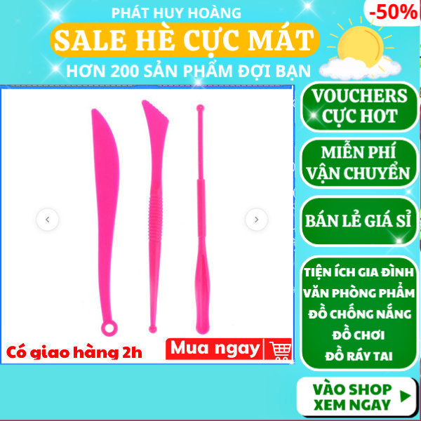 Bộ dụng cụ tạo hình đất sét nghệ thuật , Dụng cụ nặn đất sét bằng nhựa , Dụng cụ nhựa điêu khắc đất sét , Bộ dụng cụ tạo hình đất nặn cho bé , Bộ đồ chơi tạo hình đất sét vui nhộn , Phát Huy Hoàng