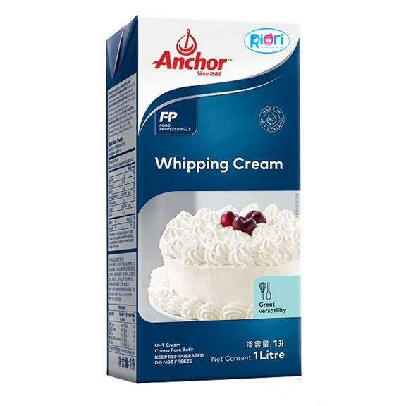Whipping cream Anchor hộp 1 LÍT