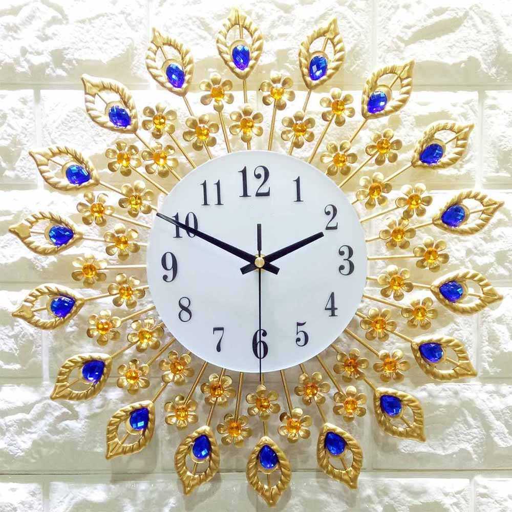 SAFEBET Jam Dinding Bulat Quartz Clock Retro European 38CM - H21