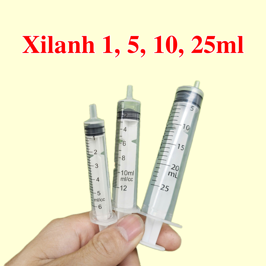Xi lanh kèm ống luồn (10cm) đút bột cho chim non