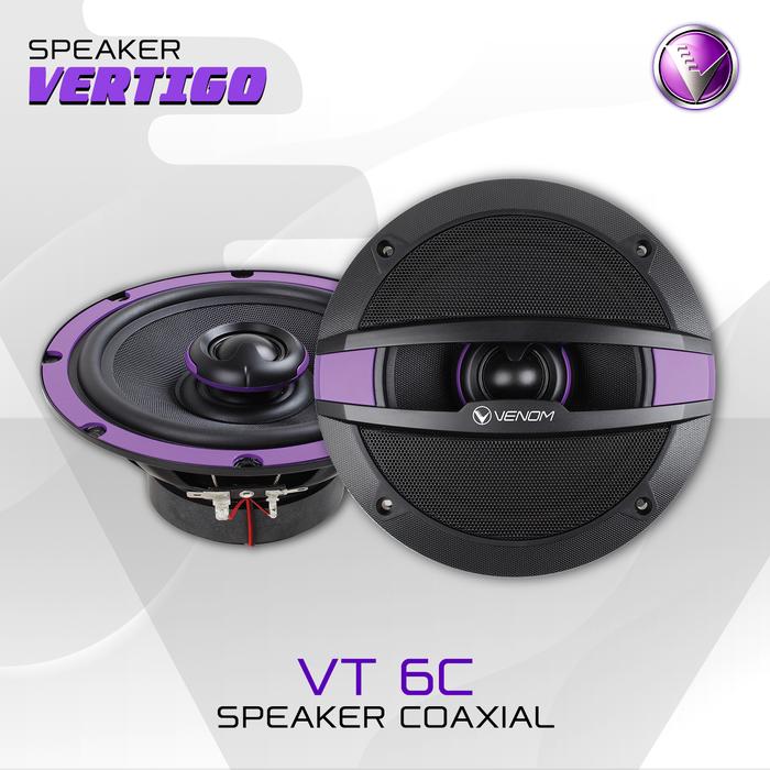 SPEAKER COAXIAL VENOM VERTIGO VT 6C AUDIO MOBIL Giá 1,759,000 Đồng*Miễn phí vận chuyển