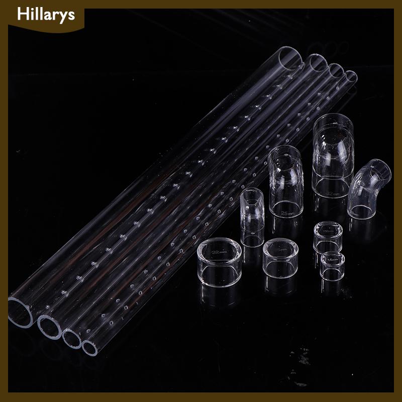 [Hillarys] Bể cá lọc mưa phun Bar dòng chảy ra ống trong suốt Acrylic mưa vòi hoa sen Outlet Ống kit bể cá Bộ lọc bên ngoài accessries