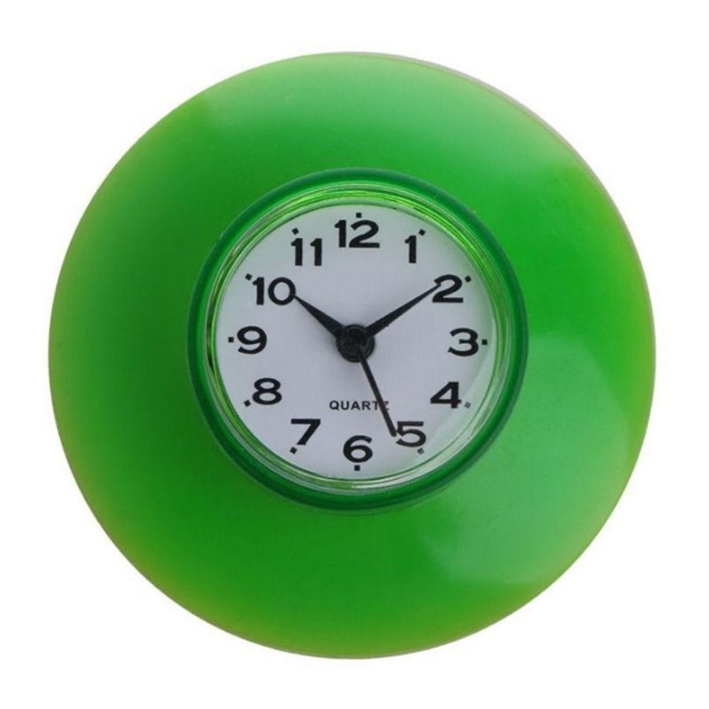 Waterproof Bathroom Suction Cup Clock Stable Anti-Fog Shower Wall Clocks Personality Simple Design Mirror Sucker Clock Kitchen