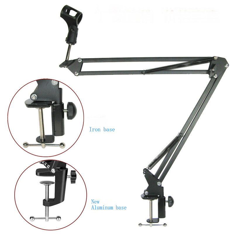 NB-35 Microphone Stand with Boom Arm and Table Clamp