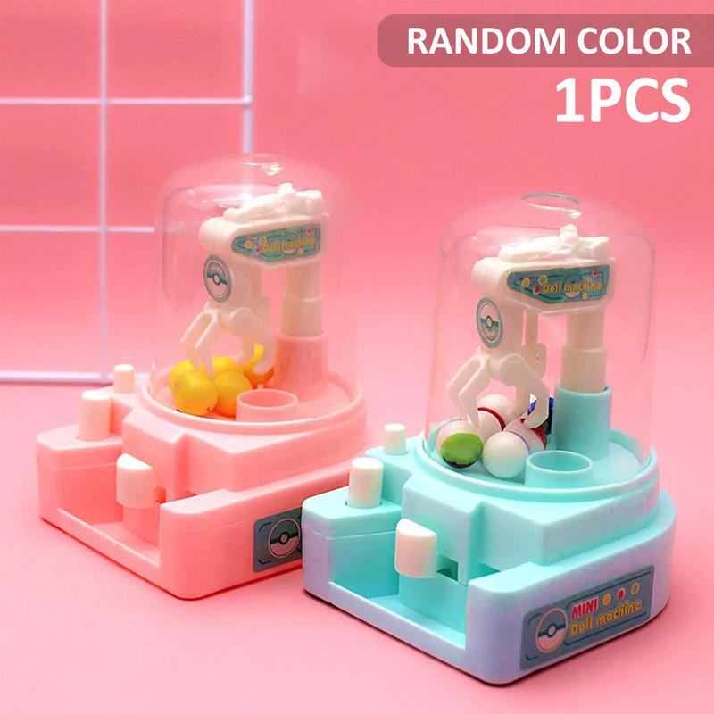 Mini Candy Grabber Manual Candy Claw Machine Toy Cute Candy Catcher