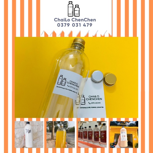 Combo 50c chai nhựa 1 lít