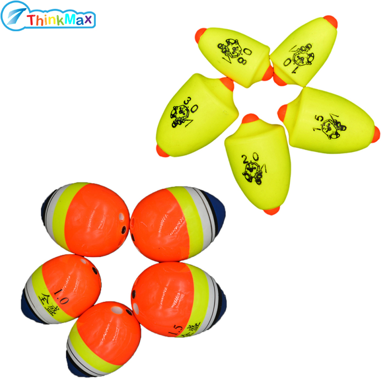 Fishing Float Bobbers, Hard Foam Snap-on Floats Fishing Floats, Spring Slip Bobbers For Outdoor Saltwater Freshwater Crappie Panfish Walleyes Fishing ราคา 22 บาท*ส่งฟรี