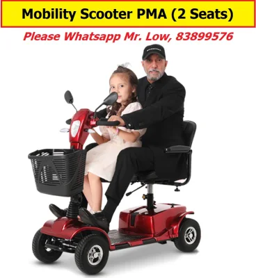 Mobility Scooter PMA 2 Seats