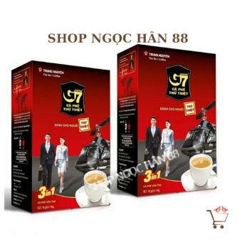 Combo 3 hộp Cà Phê Trung Nguyên G7 3in1 Hộp 288g/336g