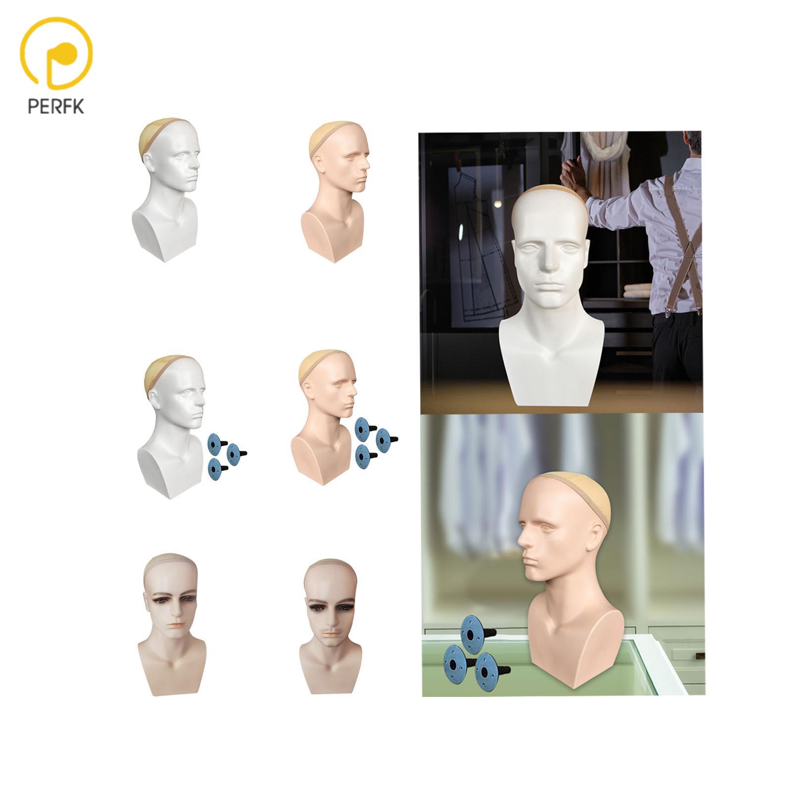 Male Mannequin Head with Shoulders Manikin Head Training Head for Headphone Beauty Salon Businesses Hats Sunglasses ราคา 23,249 บาท*ส่งฟรี