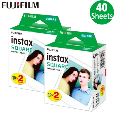 Fujifilm Instax SQUARE Film 40 Sheets Papers For Fujifilm Instax SQ1 SQ10 SQ6 SQ20 Camera Share SP-3 Printer