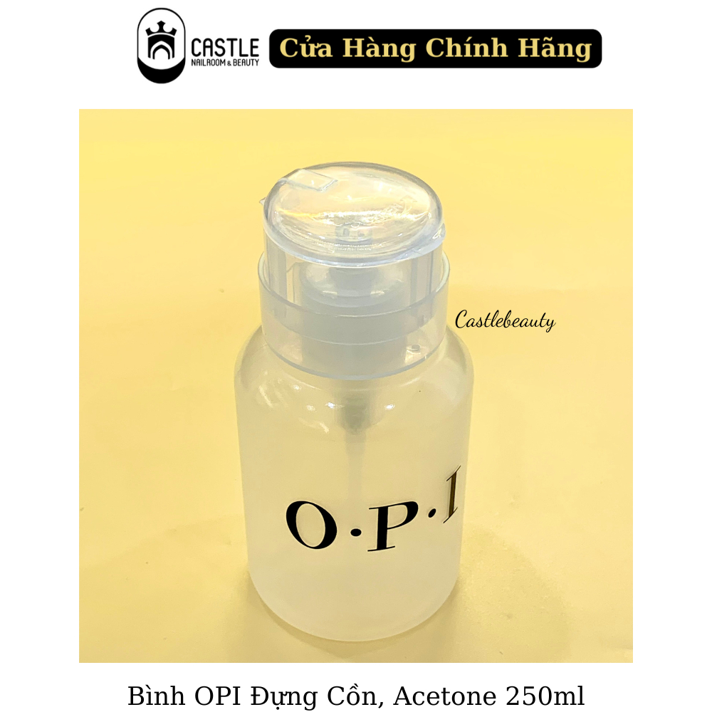 Bình đựng nước rửa móng, cồn - acetone 250ml