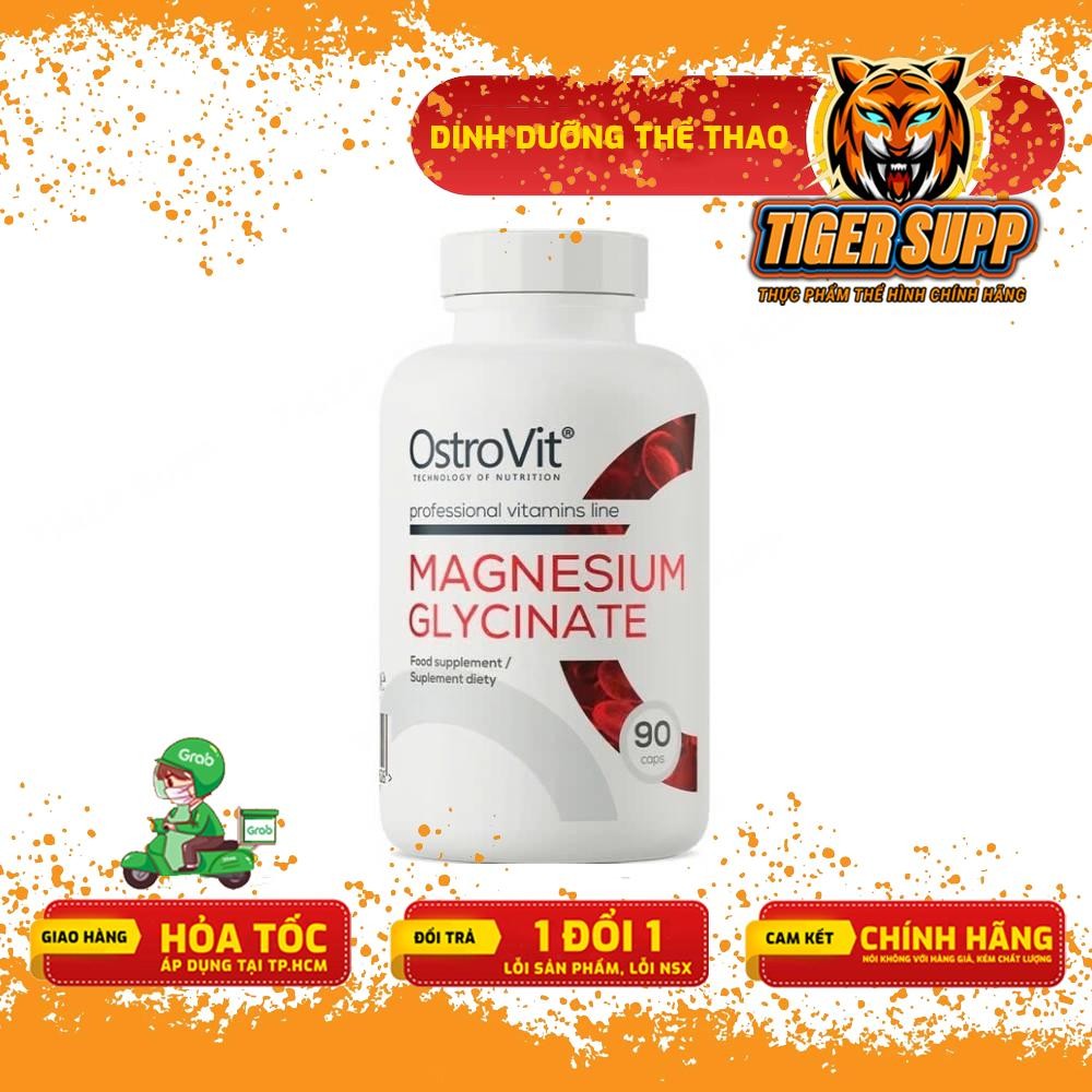 Ostrovit Magnesium Glycinate (90 Tablets) - Natural Solution for Better Sleep