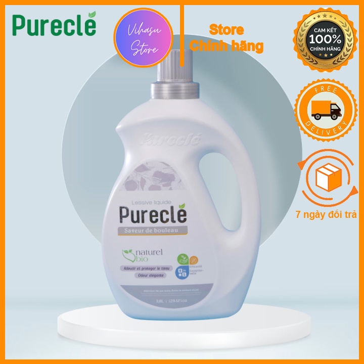 Nước giặt xả đa năng và cô đặc Pureclé chính hãng [Vihasu Store]