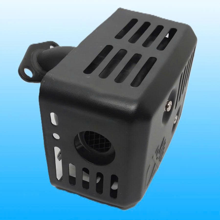 Ống xả giảm thanh đầu nổ 168F/170F GX160 Gχ200, máy phát điện, máy bơm nước
