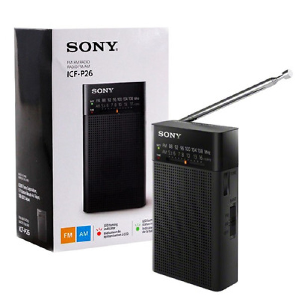 Sony ICF-P26 portable FM/AM Radio Singapore