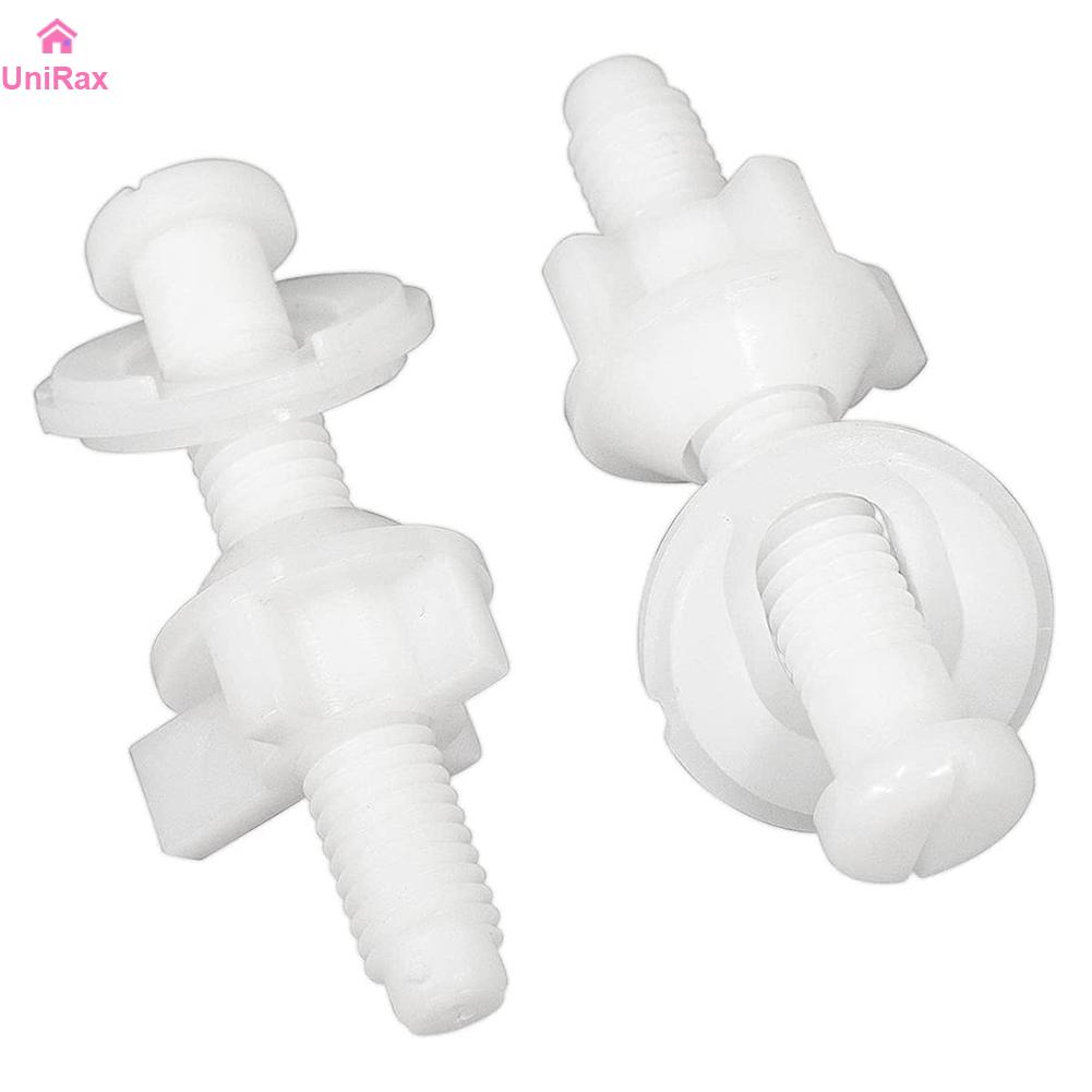 【Unirax】 đai ốc vít tăng cường Bệ ngồi toilet bu lông Bệ ngồi toilet Bộ dụng cụ sửa chữa ốc vít 【hàng có sẵn】