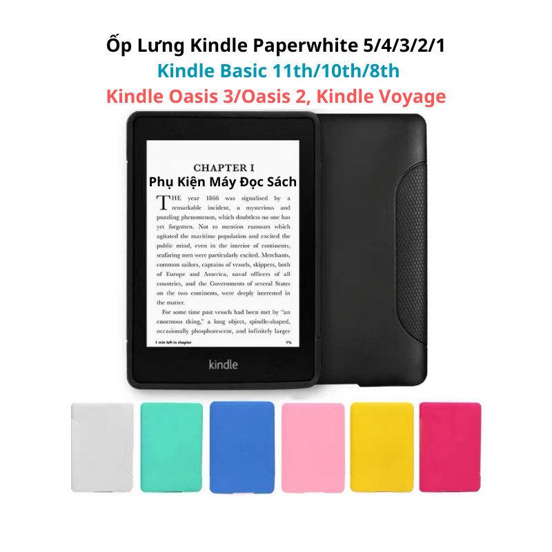Ốp Lưng Kindle Paperwhite 5/4/3/2/1, Kindle Basic 11th/10th/8th, Kindle Oasis 3/2, Kindle Voyage